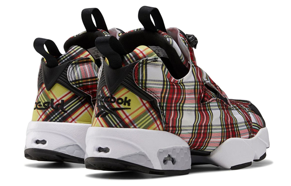 Кроссовки женские Reebok InstaPump Fury Og Plaid красные, 35.5 EU