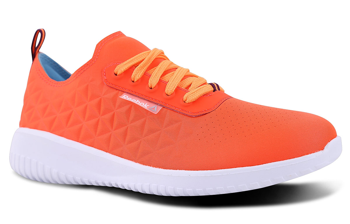 Кроссовки женские Reebok Skyscape Revolution бело-оранжевые, 36 EU