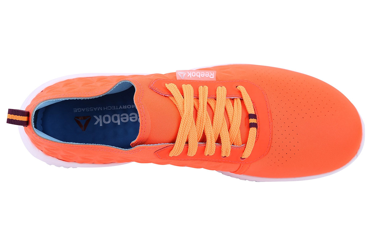 Кроссовки женские Reebok Skyscape Revolution бело-оранжевые, 36 EU
