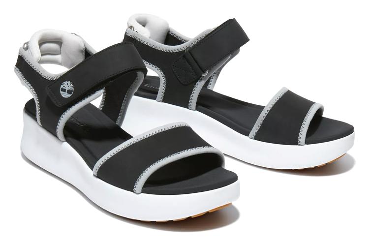 Сандалии женские Timberland Los Angeles Wind черные, 37.5 EU