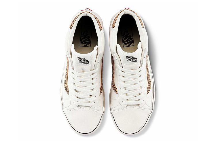 Кроссовки унисекс Vans General Mid Skool белые, коричневые