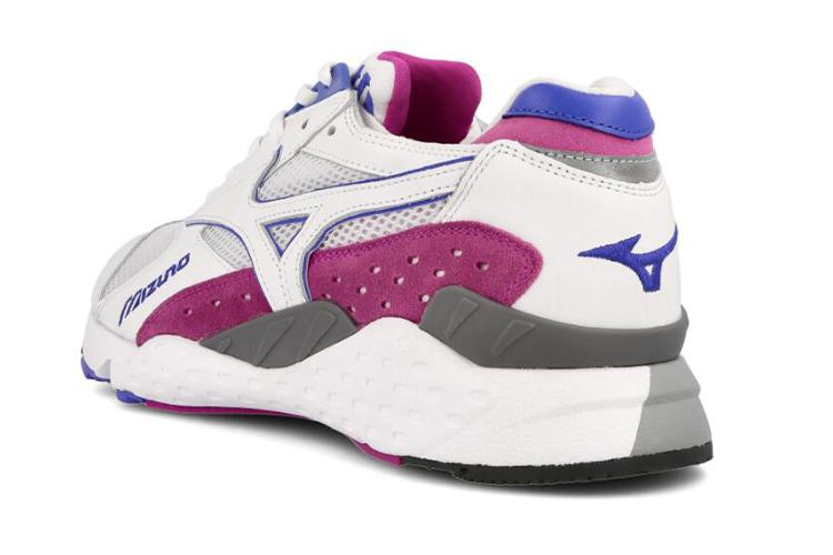 Кроссовки мужские Mizuno Mondo Control OG бело-фиолетовые, 38 EU