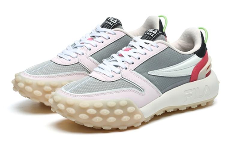 Кроссовки женские FILA Gara Low Top серо-розовые, 37.5 EU