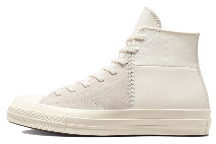 Кеды унисекс Converse Chuck 70 Crafted Mixed Material High, egret, 42.5 EU