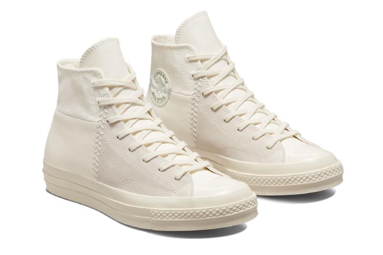 Кеды унисекс Converse Chuck 70 Crafted Mixed Material High, egret, 42.5 EU