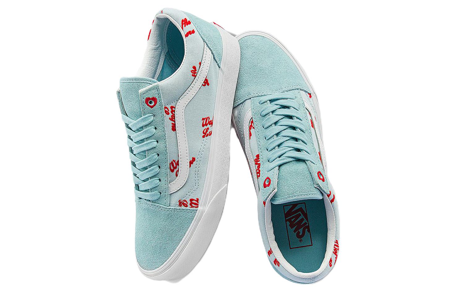 Кроссовки унисекс Vans VN0A5KRFB63 светло-голубые, 42 EU