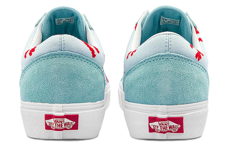 Кроссовки унисекс Vans VN0A5KRFB63 светло-голубые, 42 EU