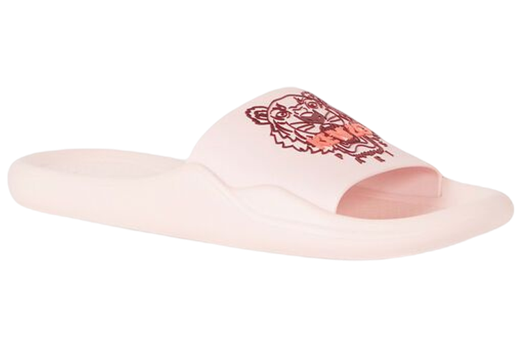 Шлепанцы женские KENZO Tiger Casual Slippers светло-розовые, 38 EU