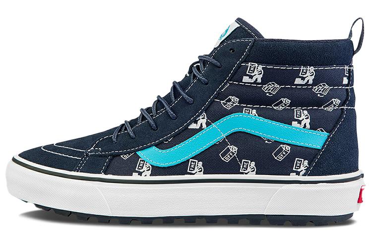 Кроссовки унисекс Vans Sk8 Hi Mte 1 темно-синие, 40 EU