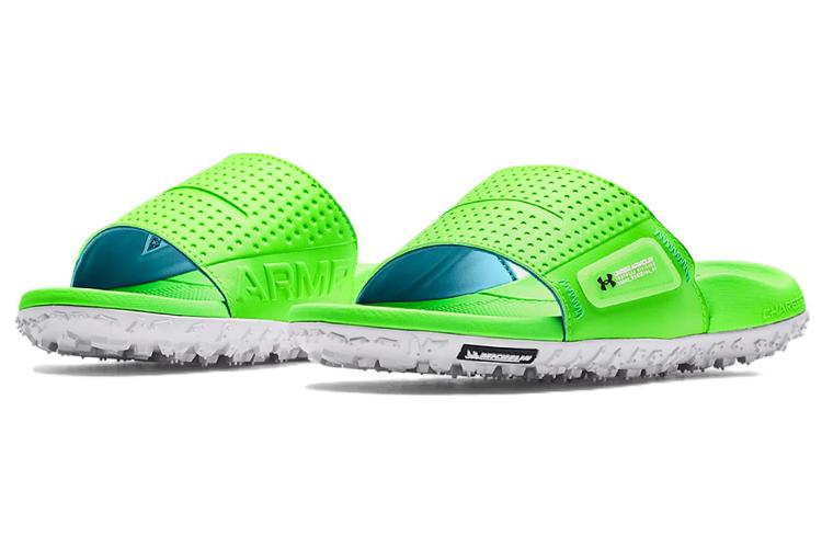 Шлепанцы мужские Under Armour Sway Slide hyper green, 45 EU