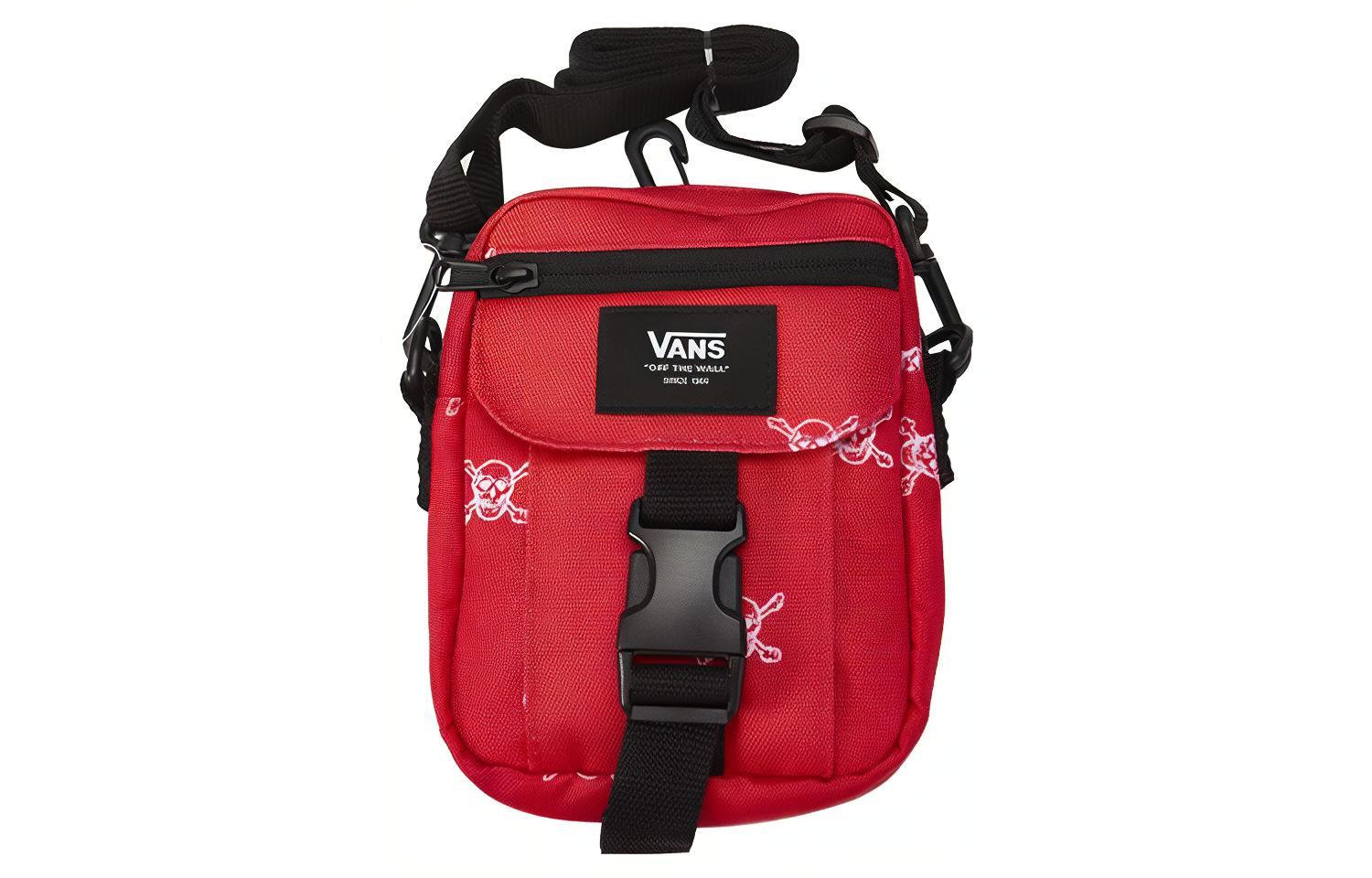 Сумка унисекс Vans VN0A5FGKZ72 красная, размер Regular