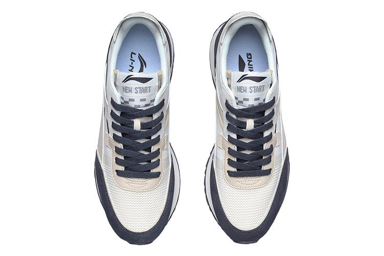 Кроссовки мужские LiNing ChengFeng черно-белые