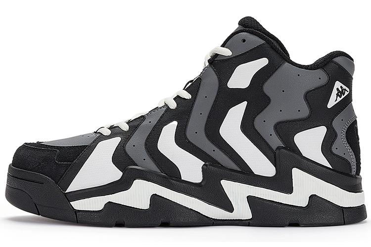 Кеды унисекс Kappa K0DZ5CC72D-990 черные, серые, белые