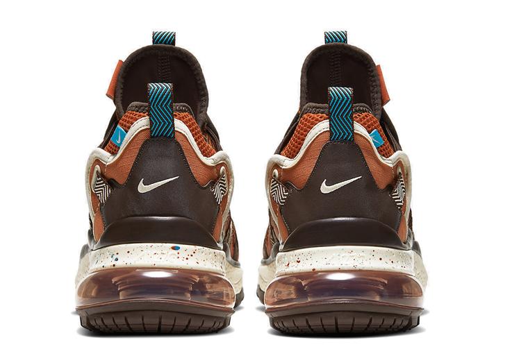 Кроссовки мужские Nike Air Max 270 Bowfin Russet Brown, 45 EU