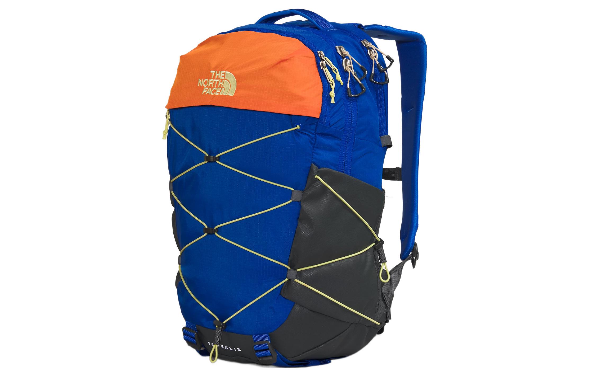 Рюкзак THE NORTH FACE BOREALIS 28L синий и оранжевый, Blue/Orange EU