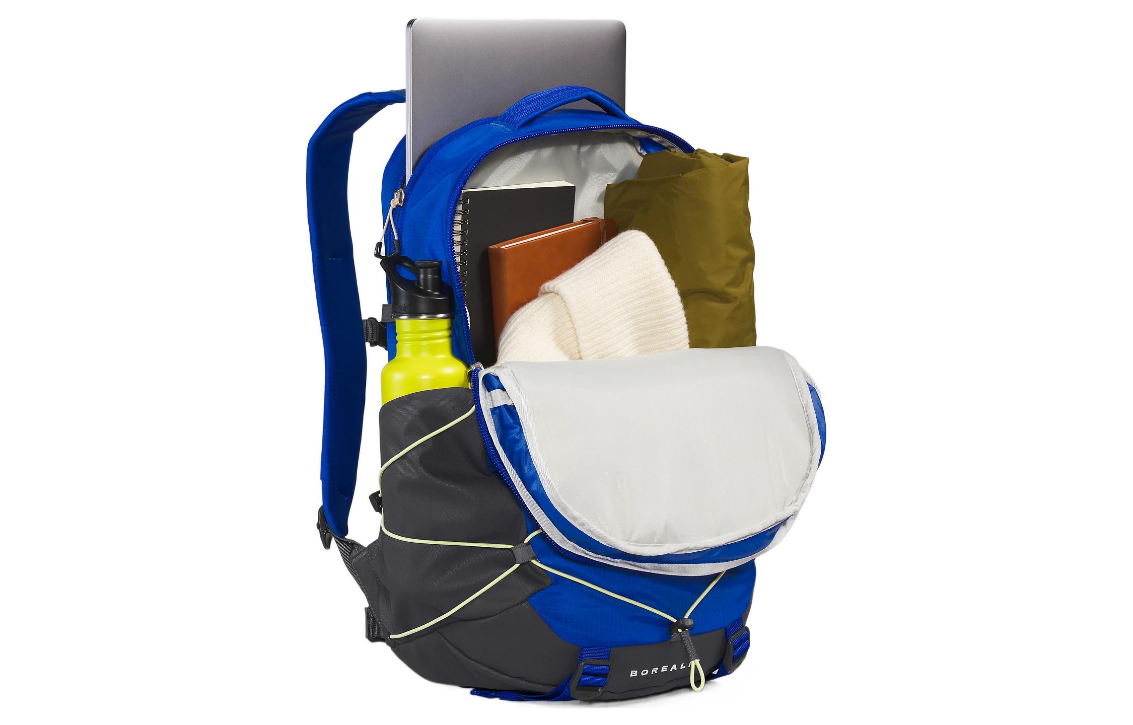 Рюкзак THE NORTH FACE BOREALIS 28L синий и оранжевый, Blue/Orange EU