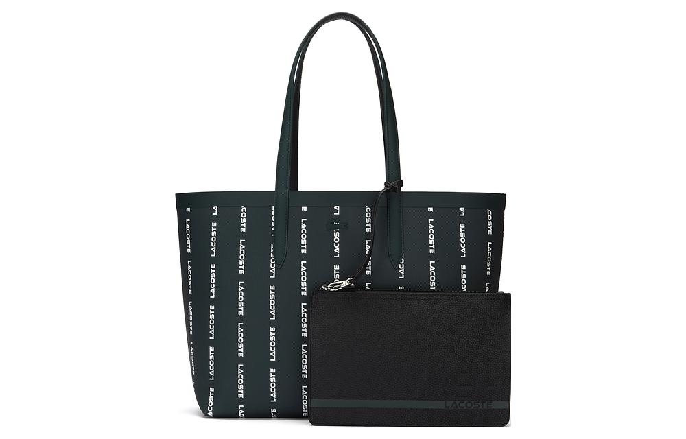 Сумка женская LACOSTE Tubas черная, Large EU