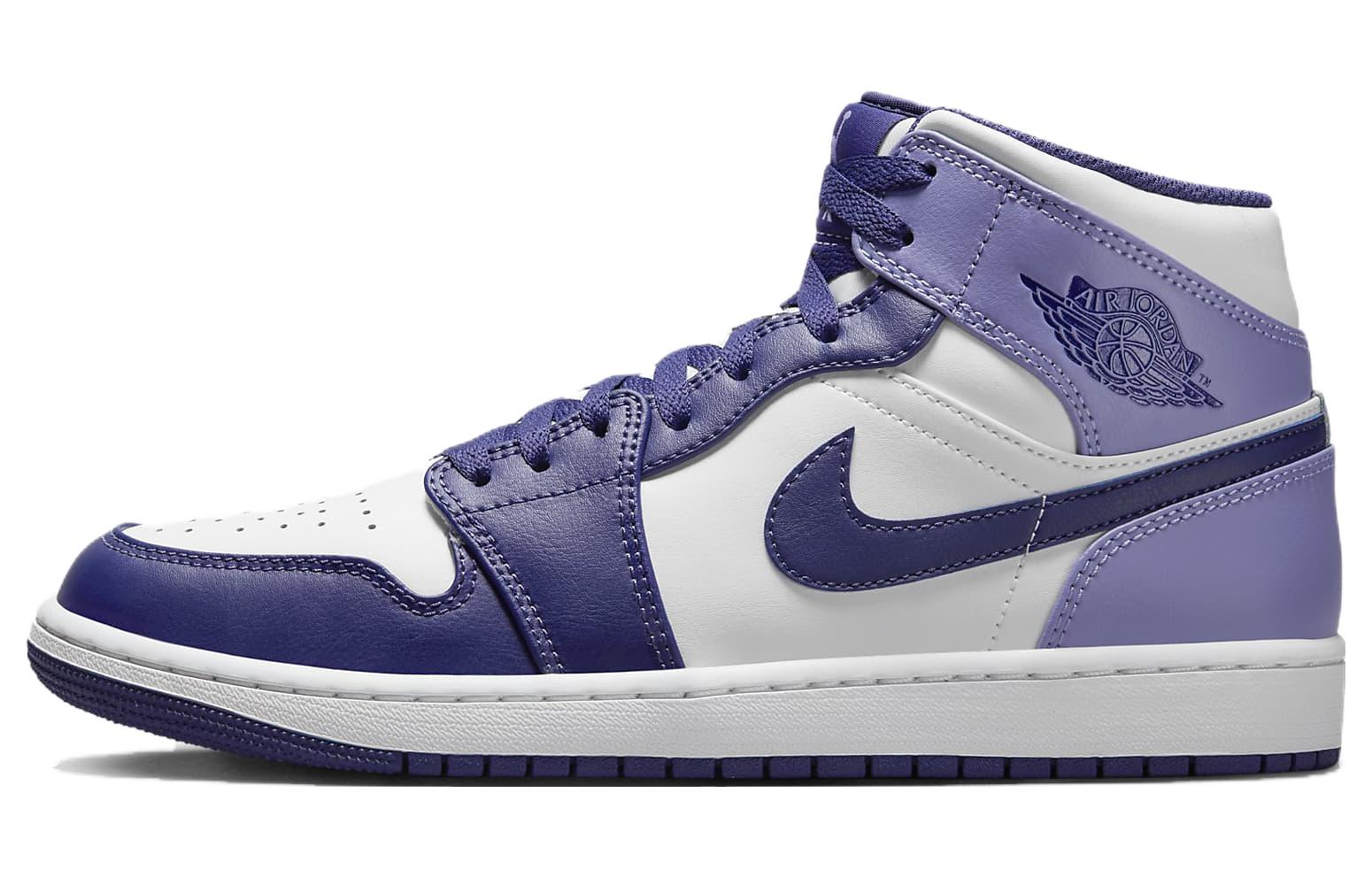 Кеды мужские Air Jordan 1 Mid Blueberry, 40 EU