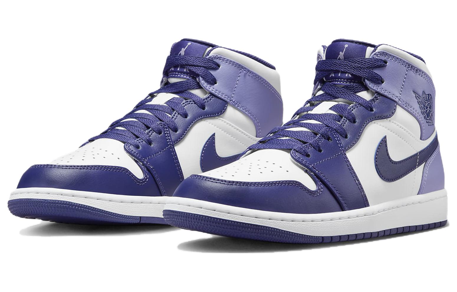 Кеды мужские Air Jordan 1 Mid Blueberry, 40 EU