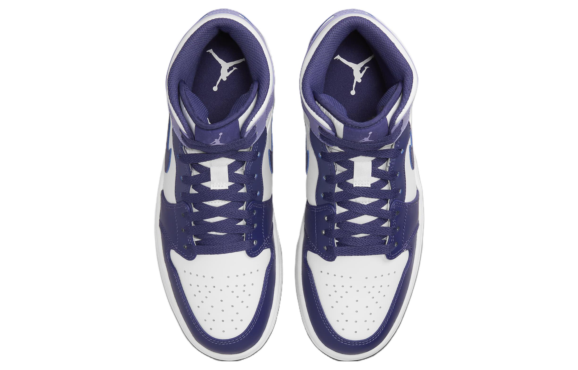 Кеды мужские Air Jordan 1 Mid Blueberry, 40 EU