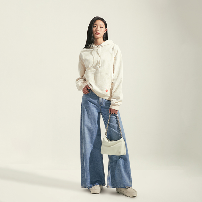 Сумка женская CALVIN KLEIN DH3570-115 ivory white, One Size EU