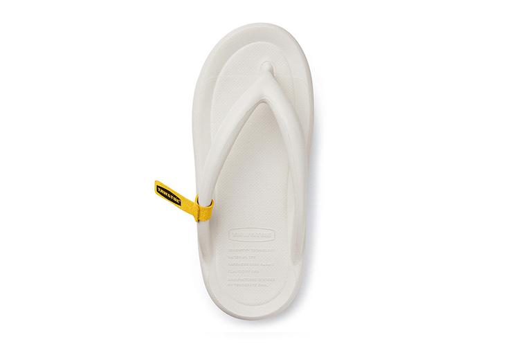 Шлепанцы унисекс TAW&TOE Quiet Flip Flops кремовые, 39/40 EU