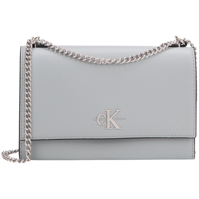 Сумка женская CALVIN KLEIN DH2806-PC6 серо-голубая, Medium EU