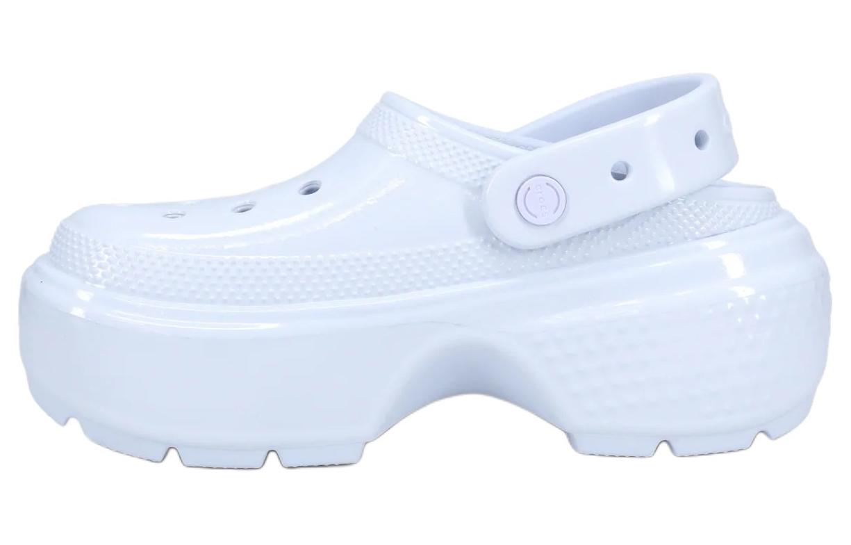 Шлепанцы женские Crocs Stomp Clogs белые