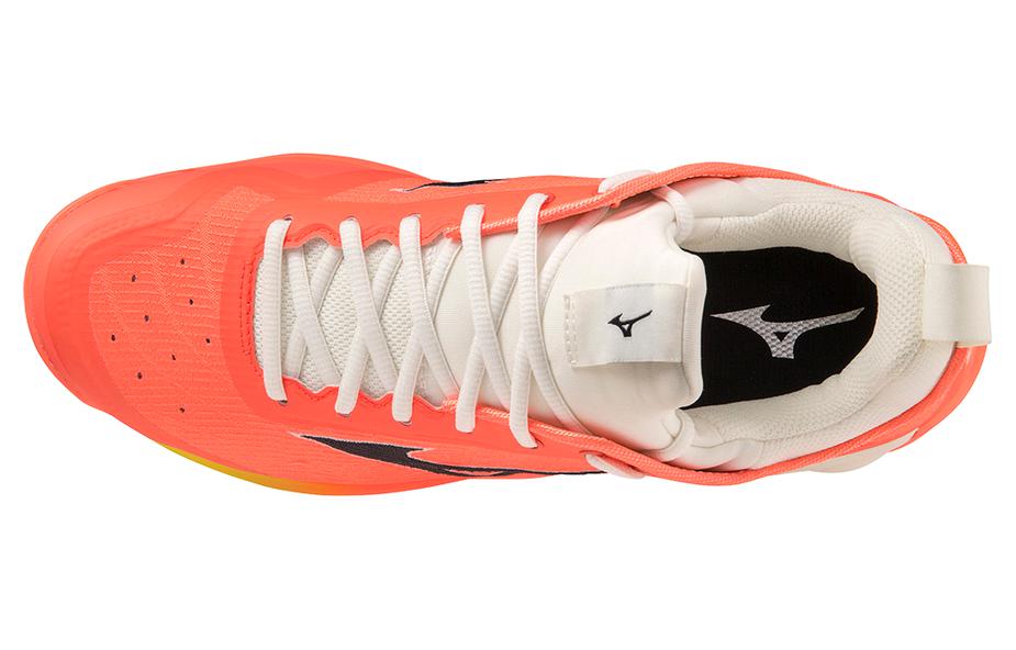 Кроссовки унисекс Mizuno Wave Lichtgevende 2 оранжевые, 38 EU