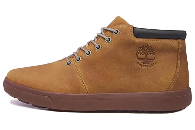 Кроссовки мужские Timberland Ashwood Park Mid коричневые