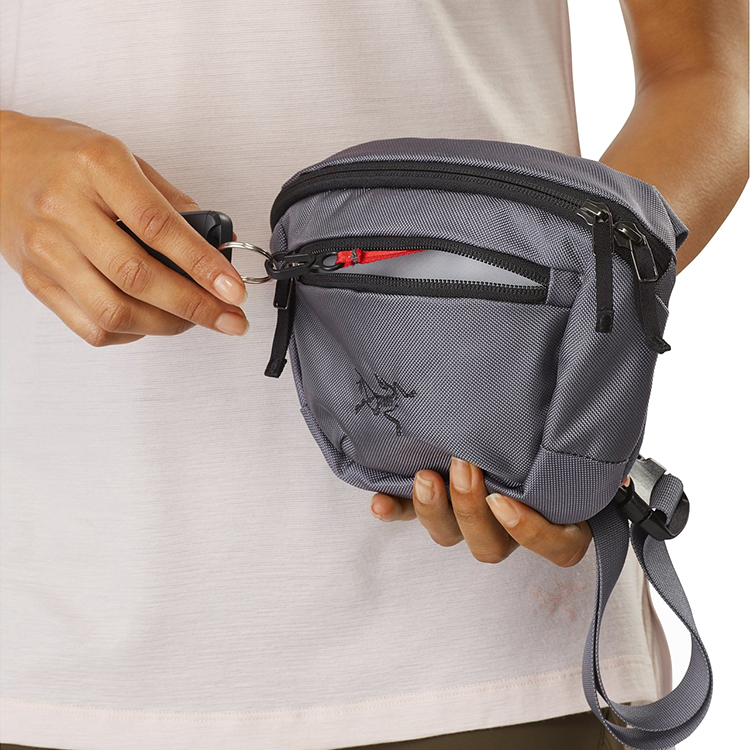 Поясная сумка унисекс Arcteryx MAKA-1-WAISTPACK-MACRO, macro gray