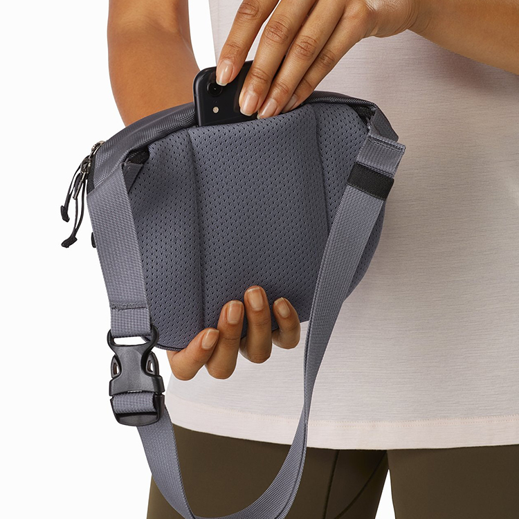 Поясная сумка унисекс Arcteryx MAKA-1-WAISTPACK-MACRO, macro gray
