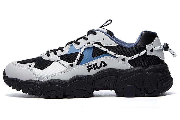 Кроссовки мужские FILA Fluid Low Tops черные, серые, синие