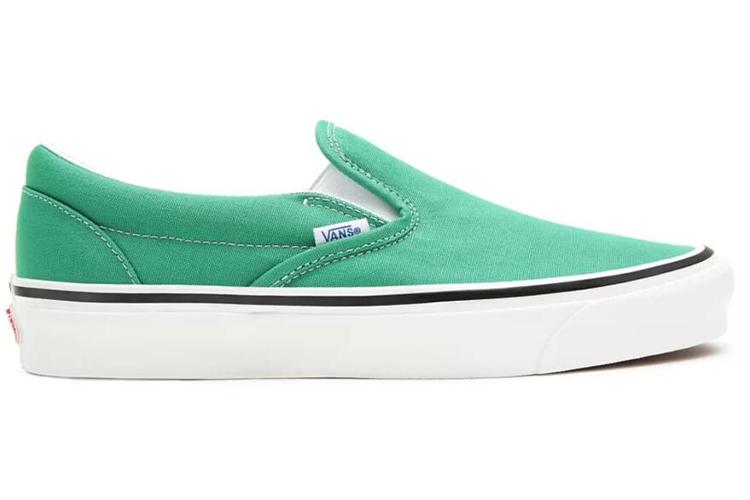 Слипоны унисекс Vans Anaheim Factory Classic Slip-On 98 зеленые, 40 EU