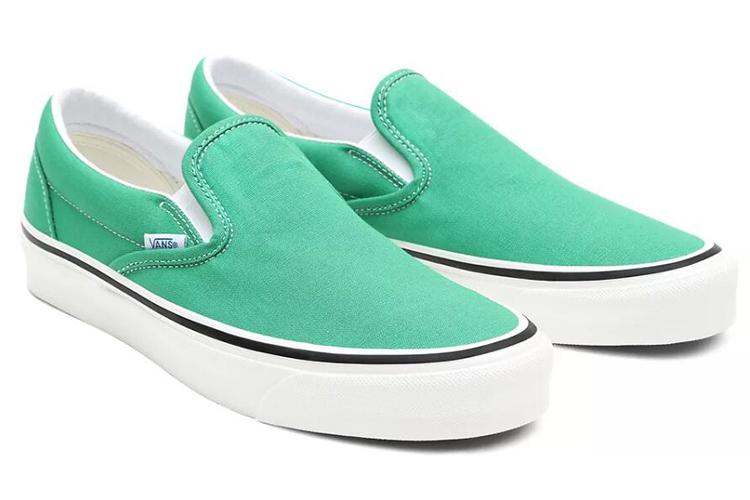 Слипоны унисекс Vans Anaheim Factory Classic Slip-On 98 зеленые, 40 EU