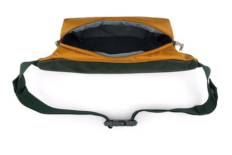 Сумка унисекс THE NORTH FACE Hip Pack 4L желтая/армейская зеленая