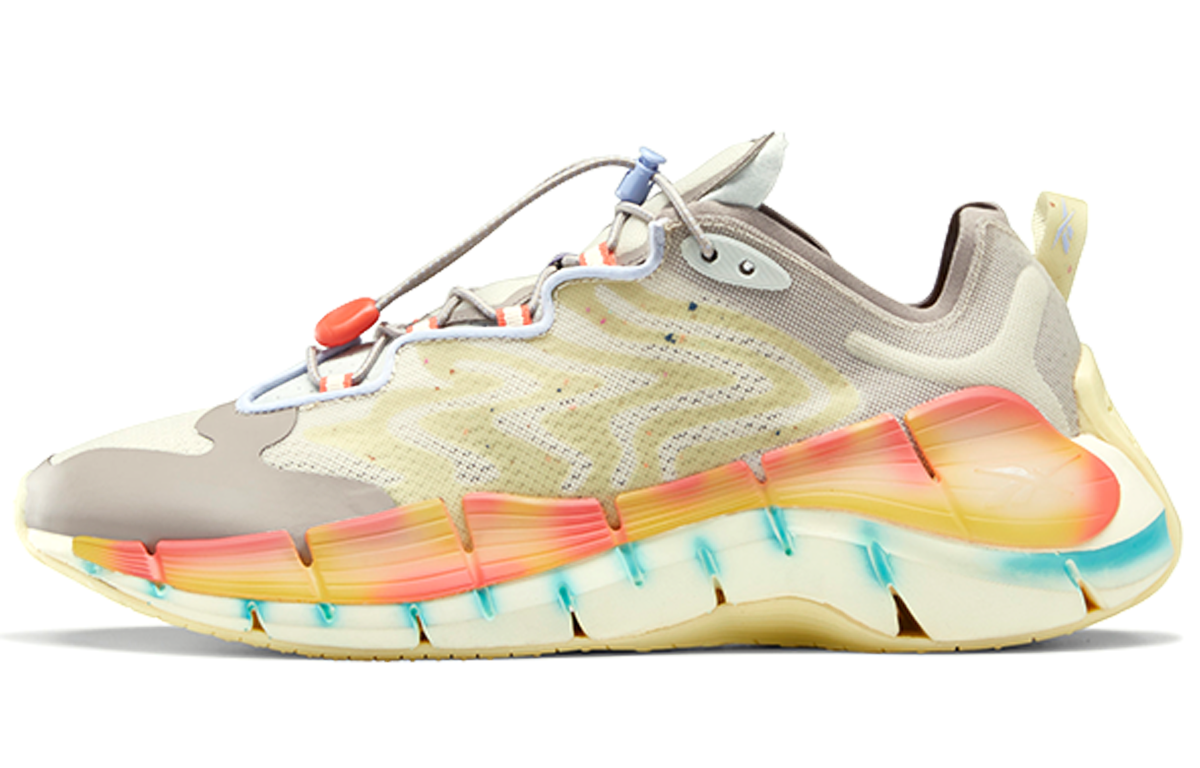 Кроссовки унисекс Reebok Zig Kinetica II Brain Dead lemon glow, 40.5 EU