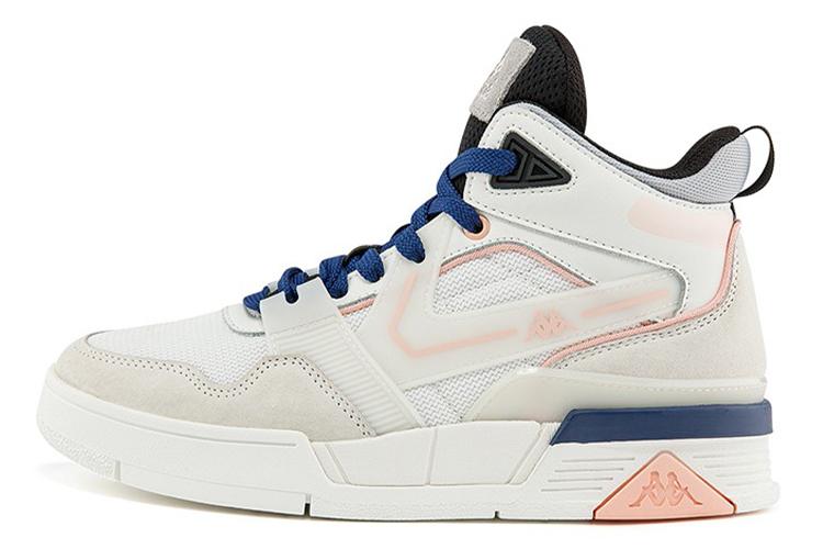 Кроссовки унисекс Kappa K0BZ5CC12D-001B бело-голубые, 38 EU