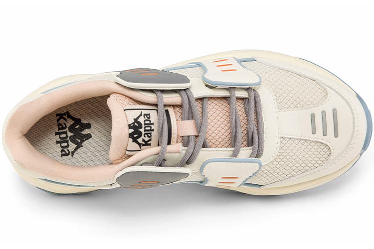 Кроссовки унисекс Kappa K0BZ5MM63D-0106 белые, серые, розовые, 36 EU