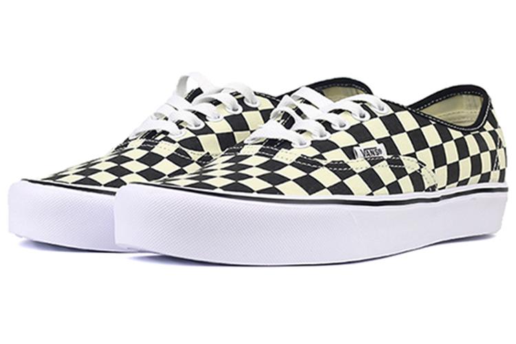 Кеды унисекс Vans Authentic Lite Checkerboard Black White, 35 EU