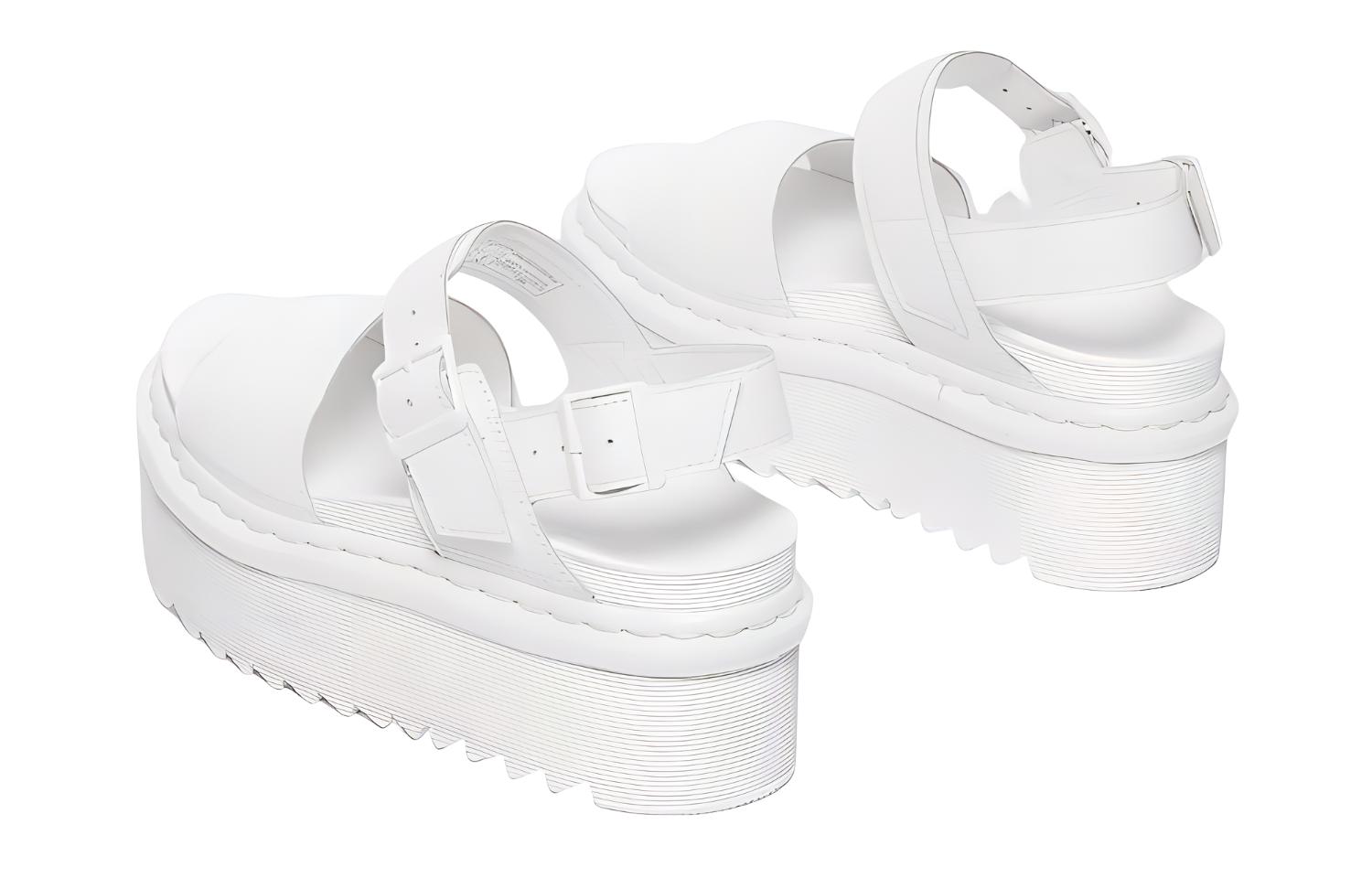 Сандалии женские Dr.Martens 27291100 белые, 39 EU