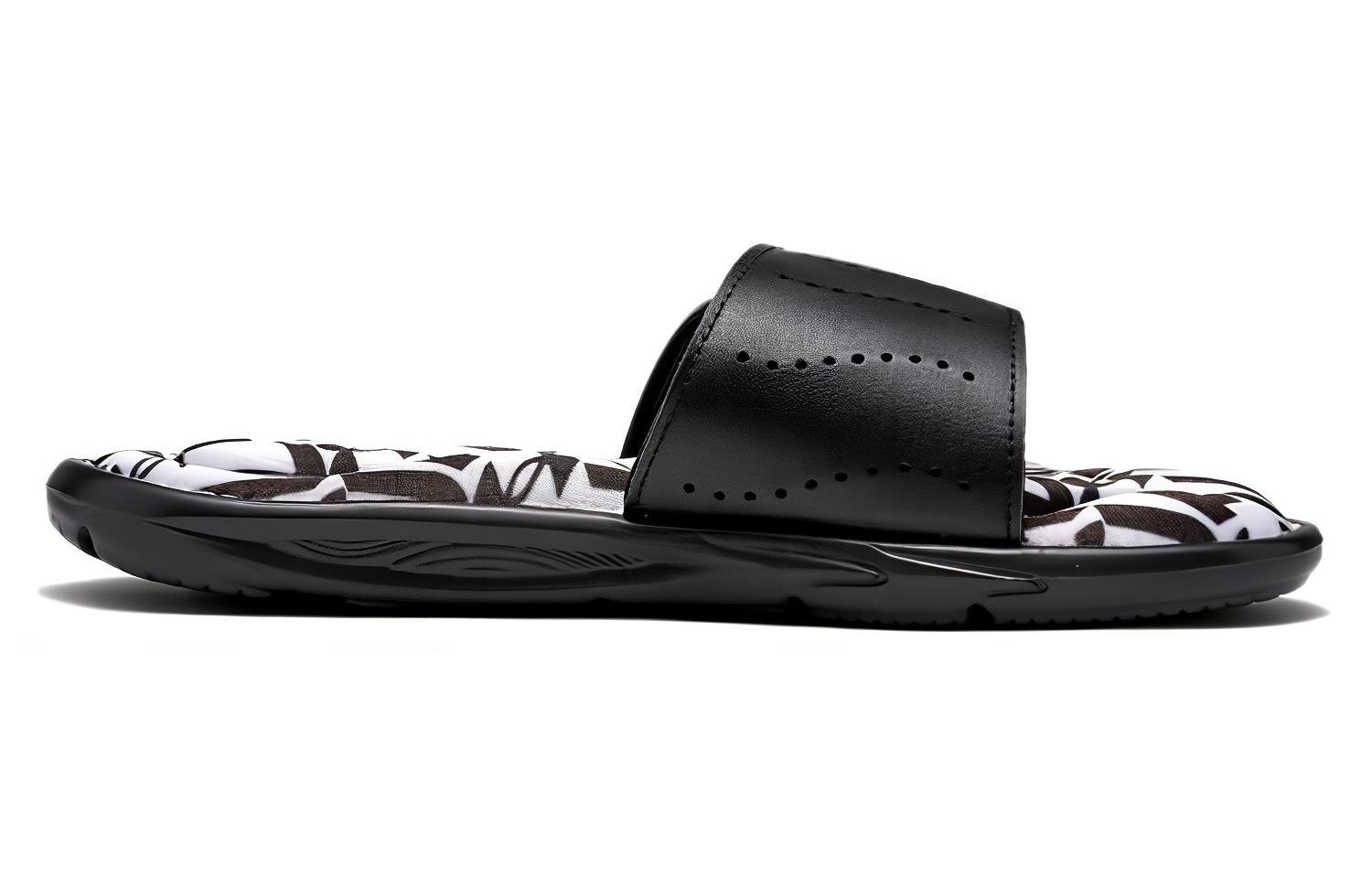 Шлепанцы женские Under Armour Ignite 6 Graphic halo grey black, 36.5 EU