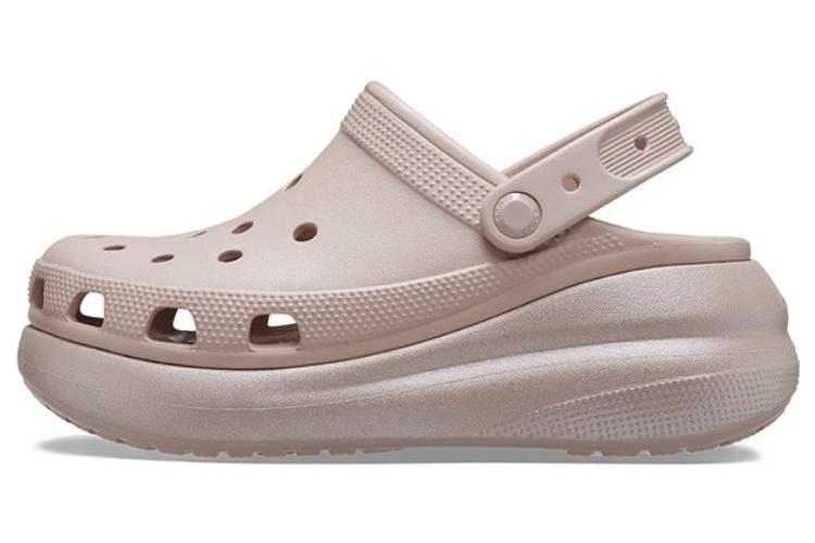Сандалии женские Crocs Classic Crush Shimmer розовые, 39-40 EU