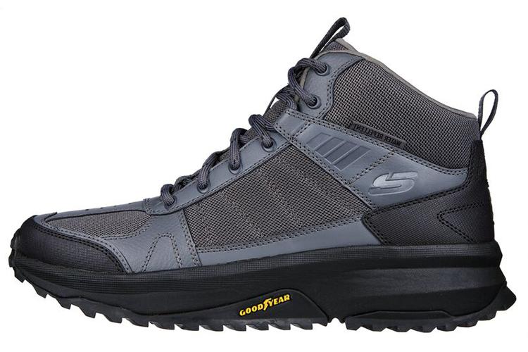 Спортивные ботинки мужские Skechers Bionic Trail High Top черно-серые, 39.5 EU