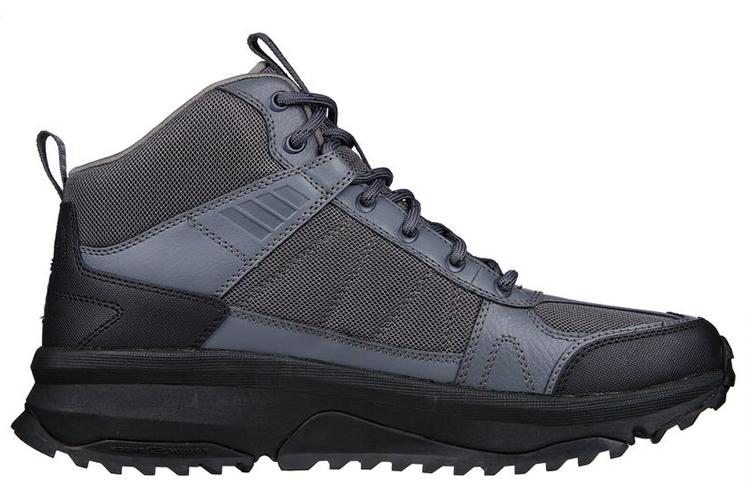 Спортивные ботинки мужские Skechers Bionic Trail High Top черно-серые, 39.5 EU