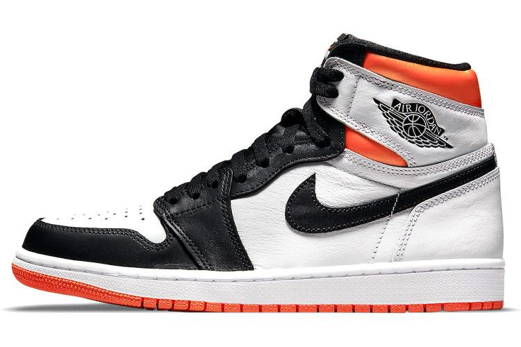 Кеды мужские Jordan 1 Retro High Electro Orange, 38 EU