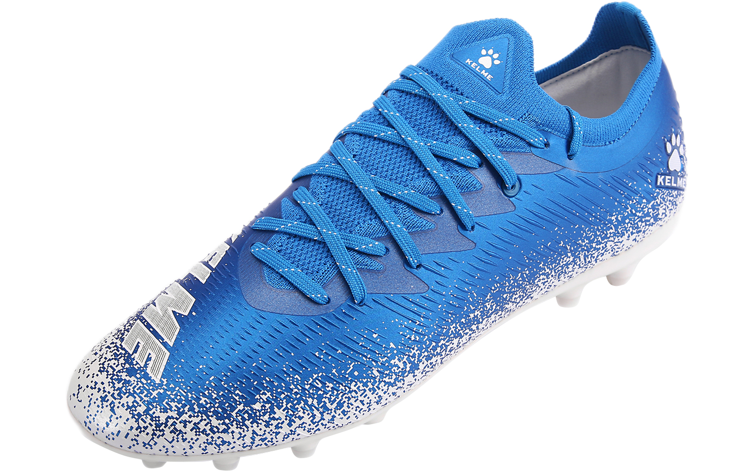Футбольные бутсы унисекс KELME Lightning Speed 1.0 синие и белые