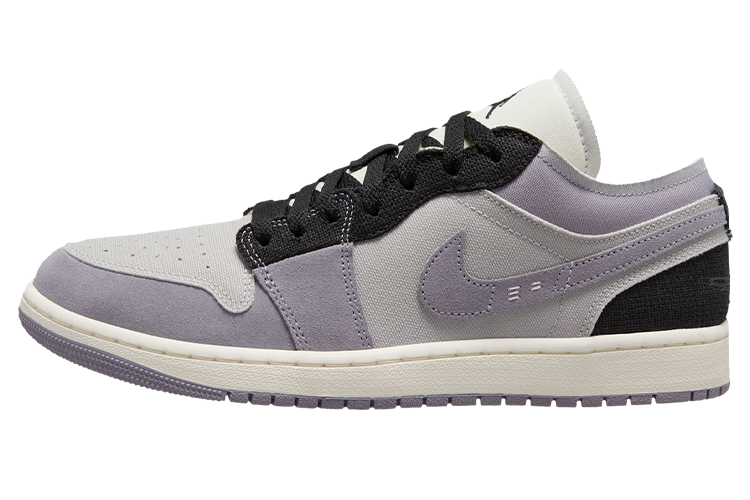 Спортивные кеды мужские Jordan 1 Low Se Craft Inside Out Cement Grey