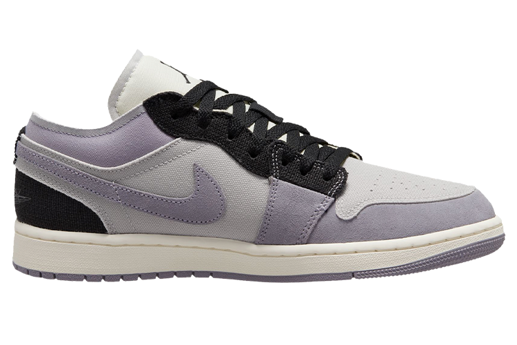 Спортивные кеды мужские Jordan 1 Low Se Craft Inside Out Cement Grey