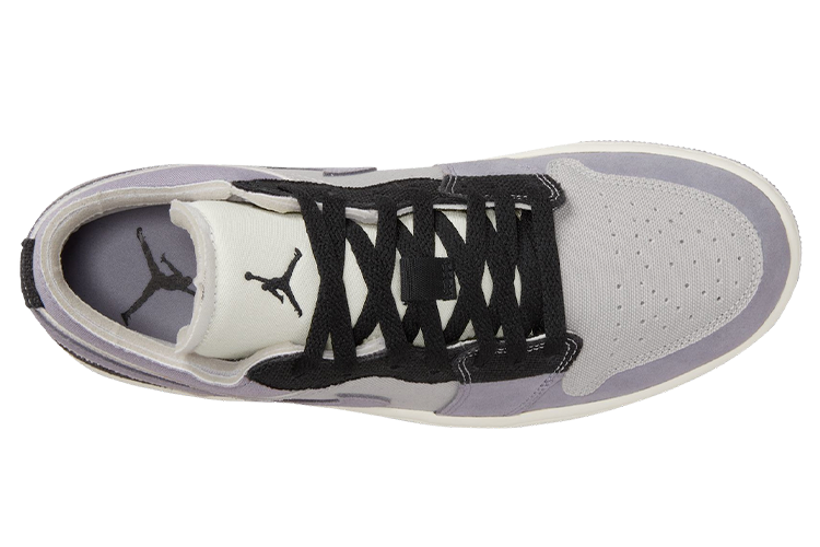 Спортивные кеды мужские Jordan 1 Low Se Craft Inside Out Cement Grey